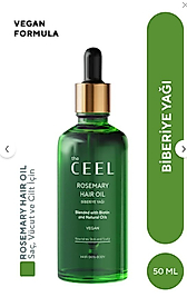 The Ceel Biberiye Yağı Complexi Saç Dökülmesi ve Yıpranmış Saçlar için Hızlı Saç Uzatan Biotinli Saç Bakımı