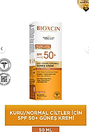 Bioxcin Güneş Kremi Kuru & Normal Ciltler İçin SPF50 50 ml