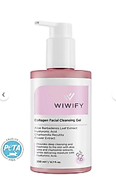 WIWIFY Arındırıcı, Tazeleyici Yüz Temizleme Jeli (Aloe Vera Ve Papatya Özlü + Hyaluronic Acid)