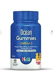 Ocean Gummies Omega 3 60 Adet Çiğnenebilir Jel Form