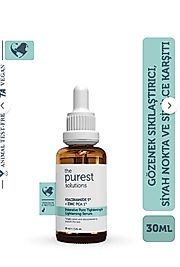 The Purest Solutions Gözenek Siyah Nokta ve Akne Giderici Bakım Serumu 30 ml (Niacinamide 5% + Zinc PCA 1%)