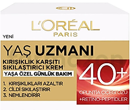 L'Oreal Paris Dermo Nemlendirici Krem Yaş Uzmanı 40+ 50 ml