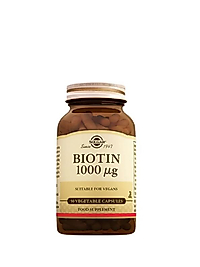Solgar Biotin 5000 mcg 50 Kapsül Solgar