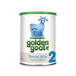 Golden Goat 2 Keçi Sütü Bazlı Devam Sütü 400 g*3