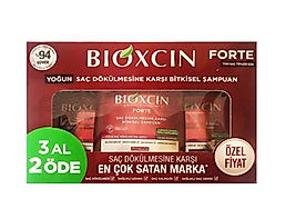 Bioxcin Forte Yoğun Saç Dökülmesine Karşı Bitkisel Şampuan 300 ml - 3 Al 2 Öde (Özel Fiyat Etiketi)