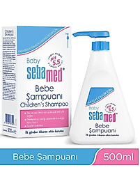 Sebamed Baby pH 5.5 Göz Yakmayan Formül Nemlendirici Etkili Papatya Özütlü Bebek Şampuanı 500 ml X 2 Adet