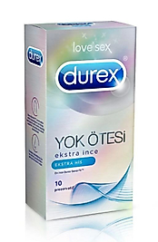 Durex Yok Ötesi Ekstra İnce Ekstra His Prezervatif 10'lu