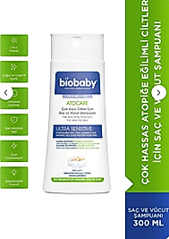 Biobaby Atocare Kuru ve Atopik Ciltler İçin Şampuan 300 ml