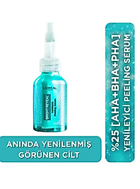 L'Oreal Paris Bright Reveal Koyu Lekelere Karşı Hızlı Etkili Yenileyici Peeling Serum 25% Aha + Bha + Pha