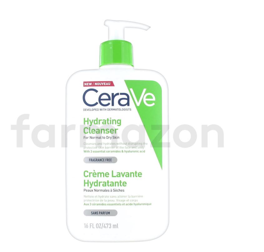 Cerave Hydrating Cleanser Normal ve Kuruya Dönük Ciltler İçin Nemlendiren Temizleyici 473 ml