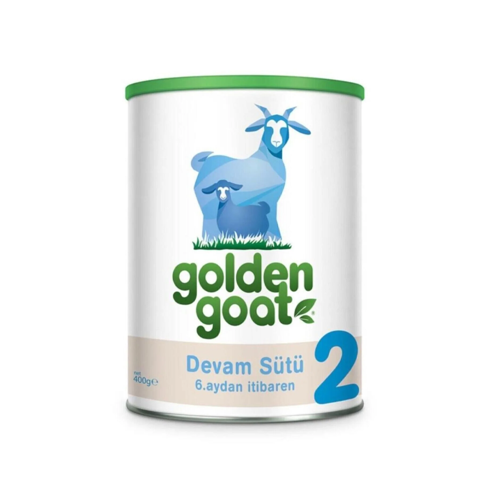 Golden Goat 2 Keçi Sütü Bazlı Devam Sütü 400 g*3