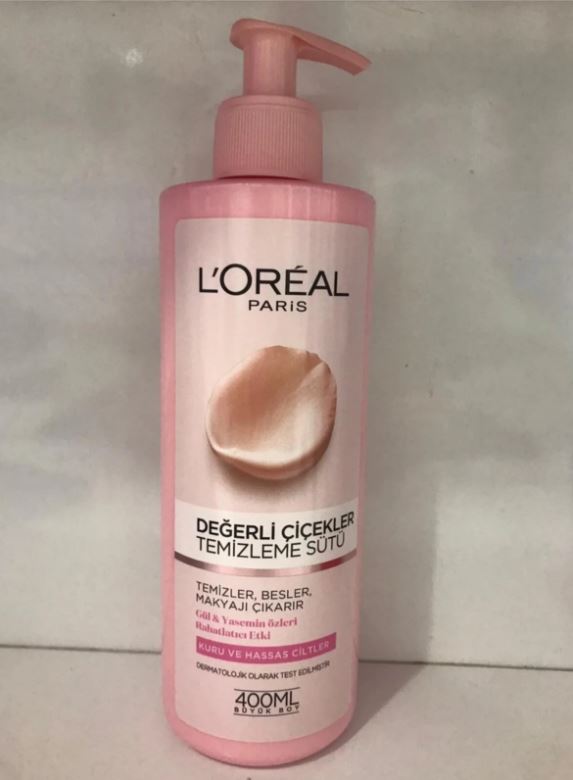 L'Oreal Paris L'oréal Paris Değerli Çiçekler Temizleme Sütü Kuru Ve Hassas Ciltler