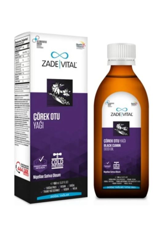 Zade Vital Çörek Otu Yağı 150 ml