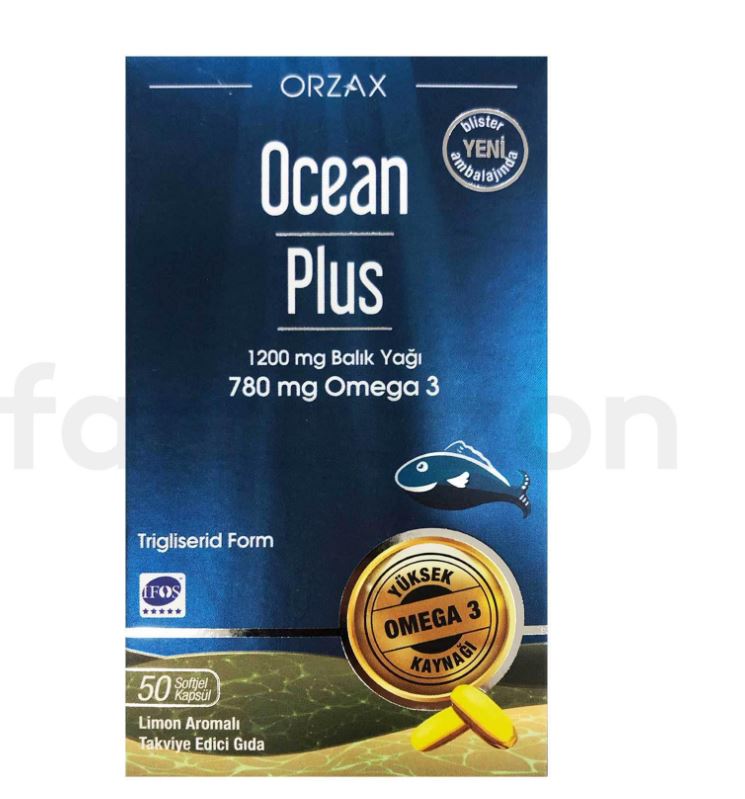 Ocean Plus 1200 mg 50 Kapsül
