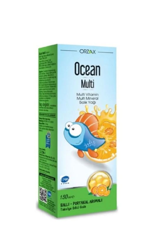 Ocean Multi Ballı Portakal Konsantreli Şurup 150 ml