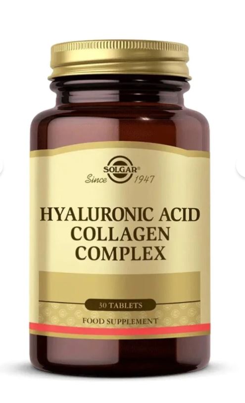 Solgar Hyaluronic Acid Collagen Complex 30 Tablet
