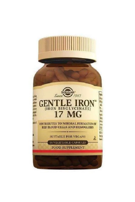 Solgar Gentle Iron 17 mg 90 Kapsül