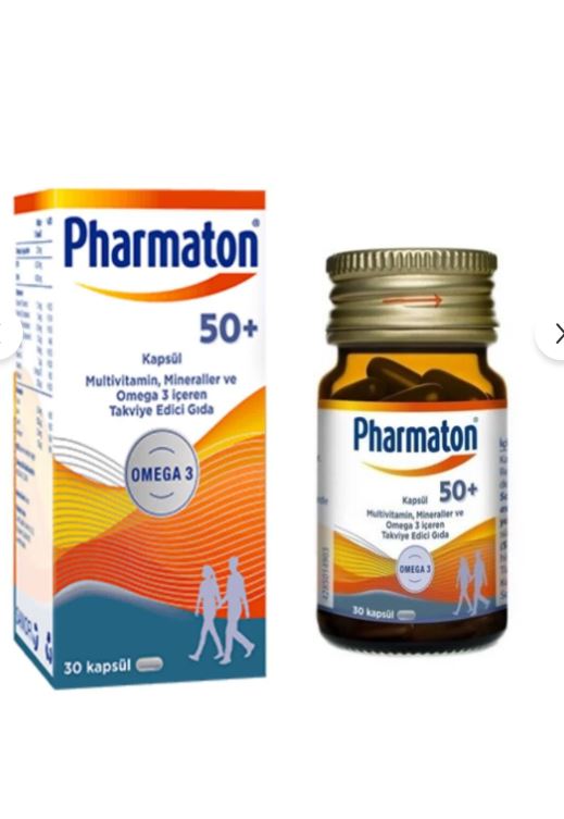 Pharmaton 50 Plus 30 Kapsül
