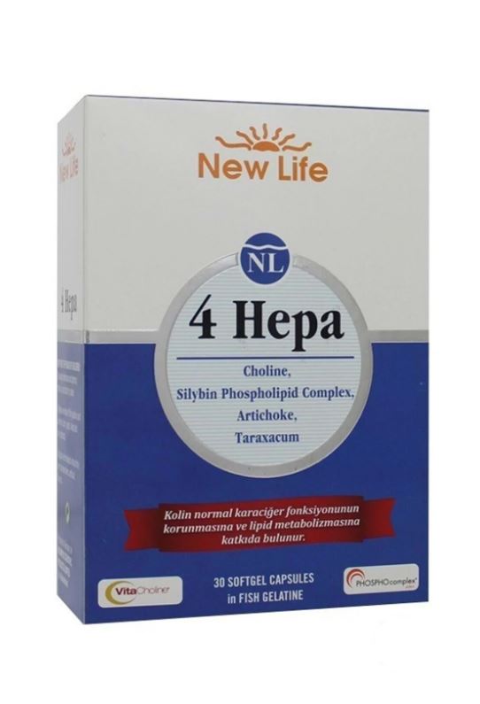 New Life 4 Hepa 30 Softgel Kapsül
