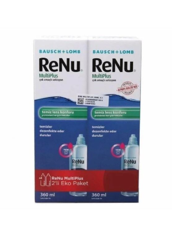 Renu MultiPlus 360 ml Lens Solüsyon 2 Li Paket