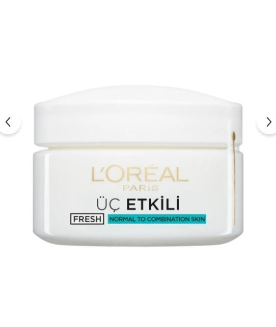 L'Oreal Paris Üç Etkili Nemlendirici Jel Krem Uzun Süreli Nemlendirme 50 ml