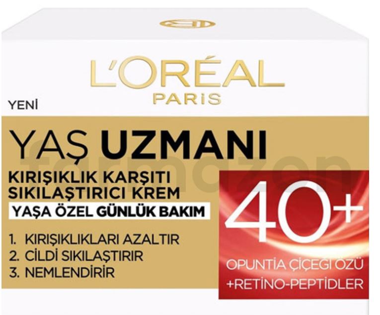 L'Oreal Paris Dermo Nemlendirici Krem Yaş Uzmanı 40+ 50 ml