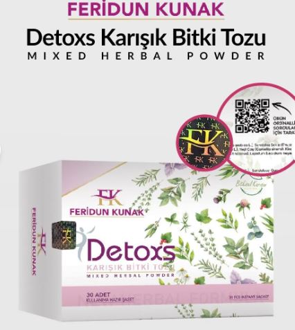 Feridun Kunak Detox Karışık Bitki Tozu 30 Saşe