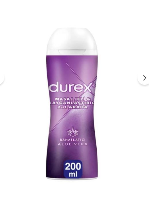 Durex Play 2 si 1 Arada Kayganlaştırıcı Aloe Vera Jel 200 ml
