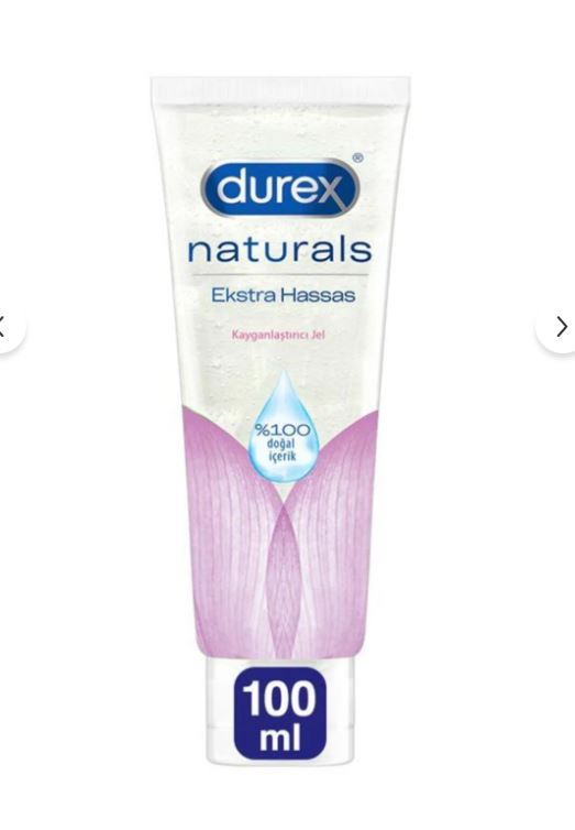 Durex Naturals Extra Hassas Kayganlaştırıcı jel 100 ml