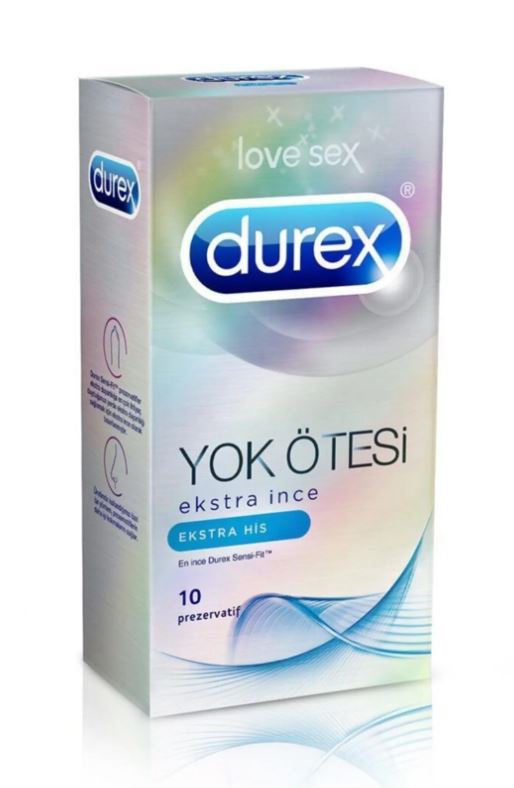 Durex Yok Ötesi Ekstra İnce Ekstra His Prezervatif 10'lu