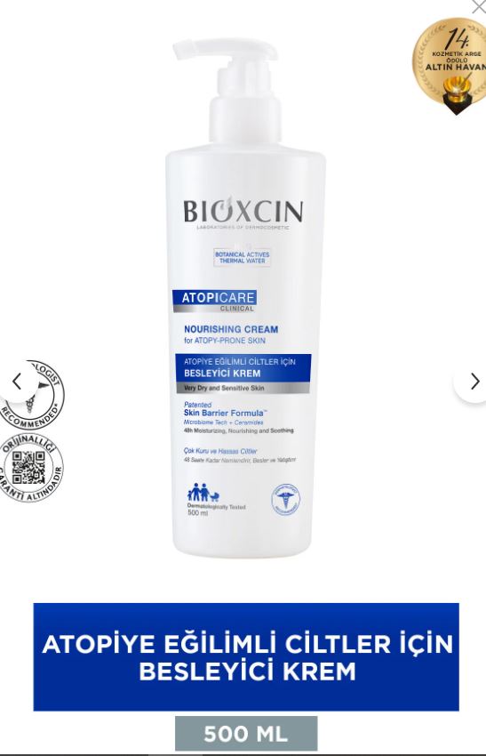 Bioxcin Atopicare Krem 500 ml