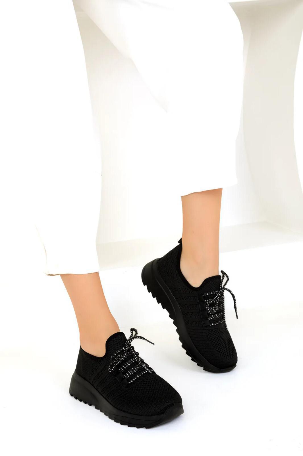 kadın yazlık siyah atyakkabı