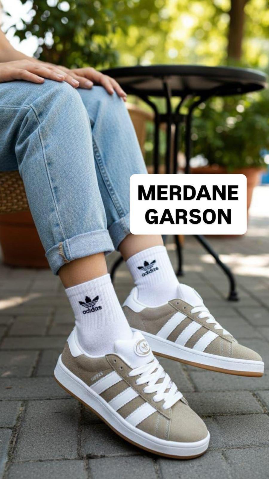 Bej spor ayakkabı kadın ve erkek için