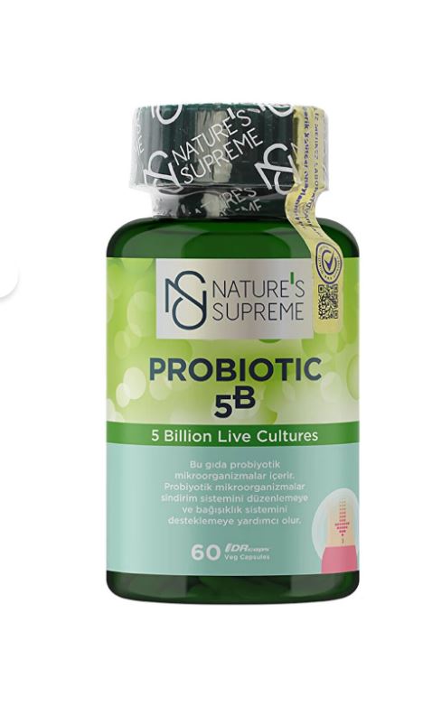 Nature's Supreme Probiotic 5B 30 Kapsül