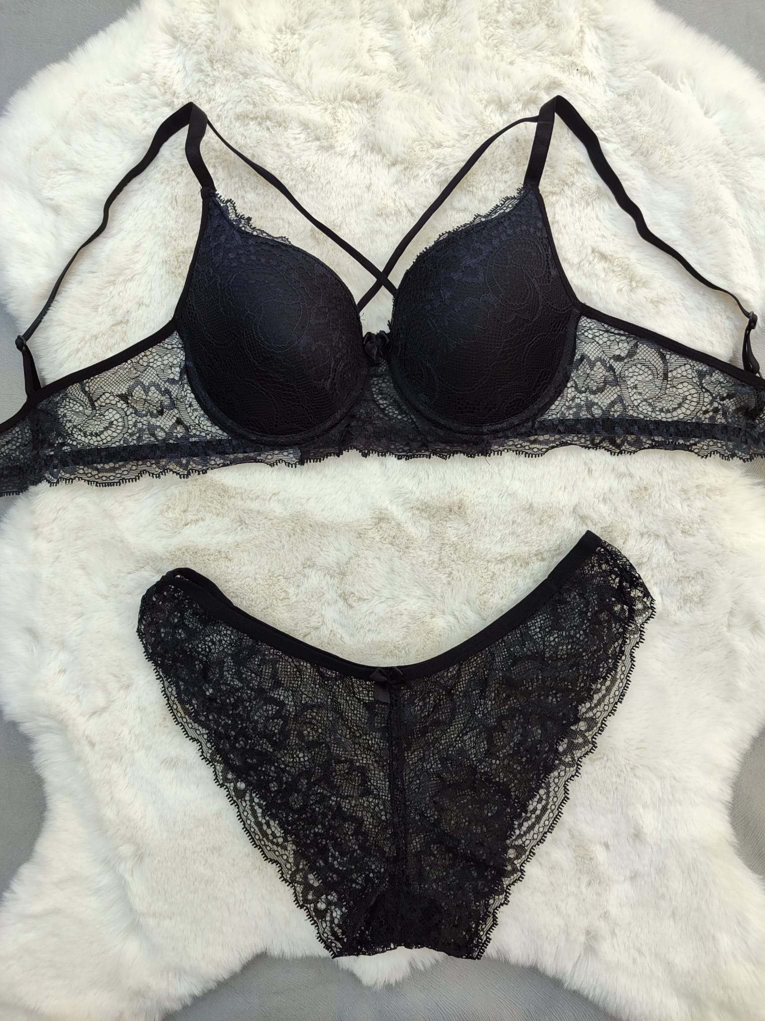 siyah sütyen takım