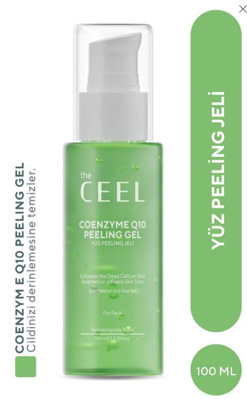 THE CEEL  Arındırıcı ve Aydınlatıcı Yüz Peelingi Aloe Vera Özlü Coenzyme Q10 100 ml - 1 Arındırıcı ve Aydınlatıcı Yüz Peelingi Aloe Vera Özlü Coenzyme Q10 100 ml Arın