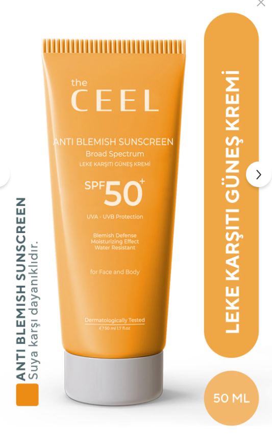 The Ceel Güneş Kremi SPF50 50 ml