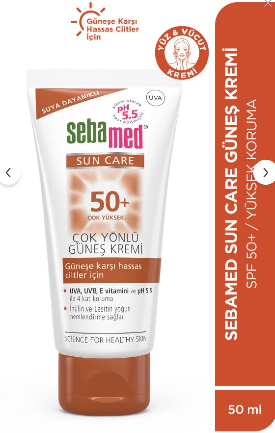 Sebamed Sun Care Çok Yönlü Güneş Kremi SPF50 50 ml