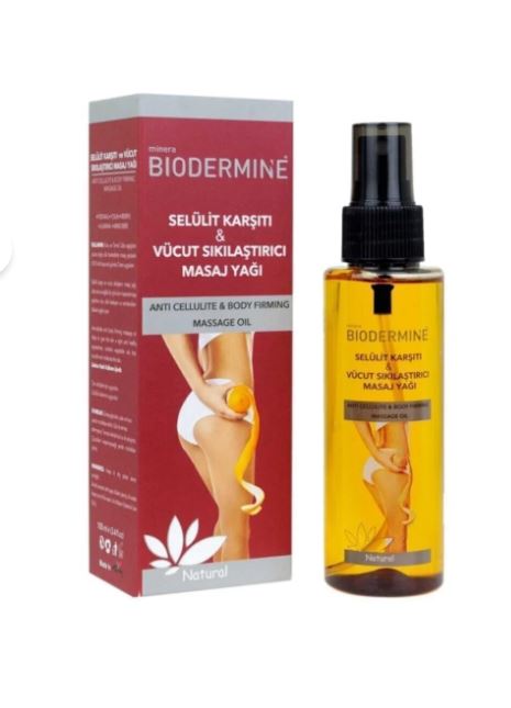 Biodermine Selülit Karşıtı ve Vücut Sıkılaştırıcı Masaj Yağı 100 ml