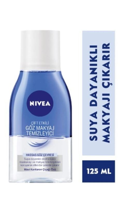 Nivea Çift Etkili Göz Makyaj Temizleyicisi 125 ml* 2 adet