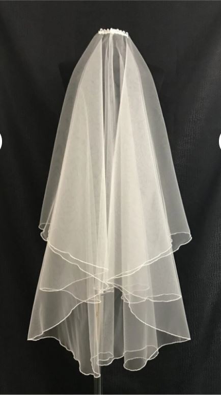 1.5 metre iki kat gelin duvak wedding